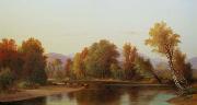 Benjamin Champney On the Saco oil painting reproduction